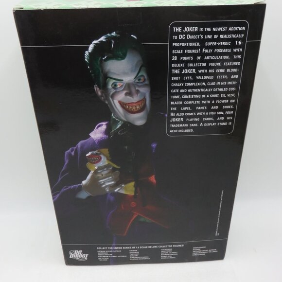 JOKER Deluxe Collector Action Figure 1:6 by DC Direct NIB 13" - Picture 10 of 14